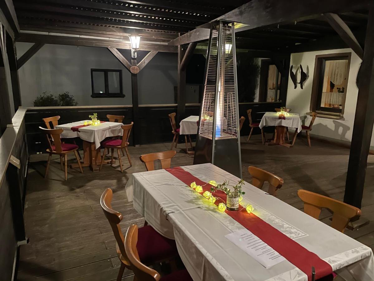 Pension & Gaststaette Bauernstube Heinsdorfergrund Dış mekan fotoğraf